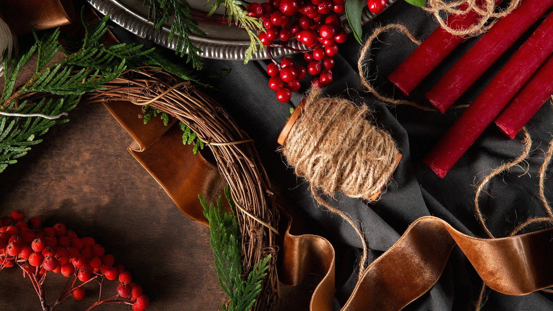11.21 | Awaiting Christmas at Paliesius Manor | Advent Wreath Weaving Workshop